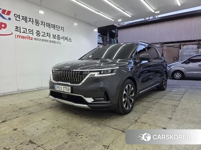 Kia Carnival 4th generation 2020 Серый из Кореи