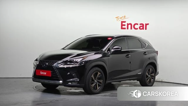 Lexus NX300h 2021 Черный из Кореи