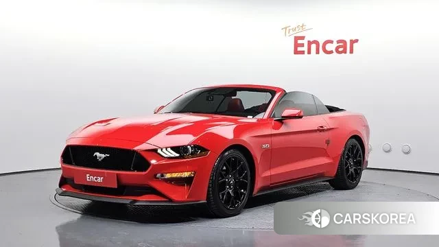 Ford Mustang 2020 Красный из Кореи