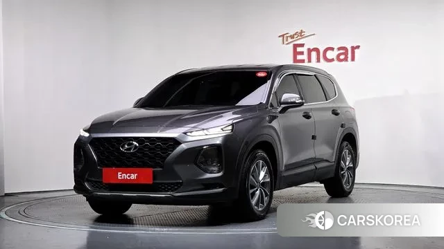 Hyundai Santa Fe TM 2018 Серый из Кореи