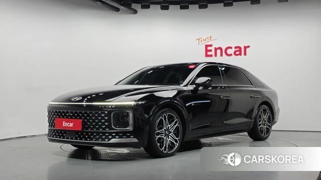 Hyundai Grandeur Hybrid (GN7) 2023 Черный из Кореи