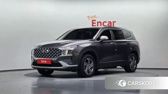 Hyundai The New Santa Fe 2021 Серый из Кореи