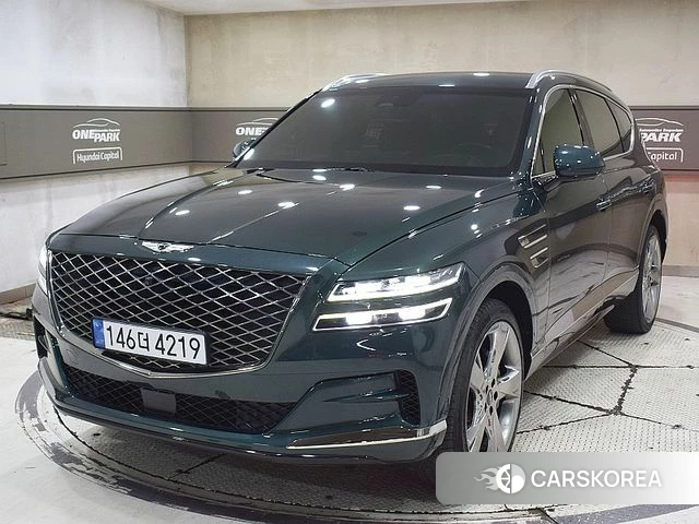 Genesis GV80 2022 Темно-зеленый из Кореи