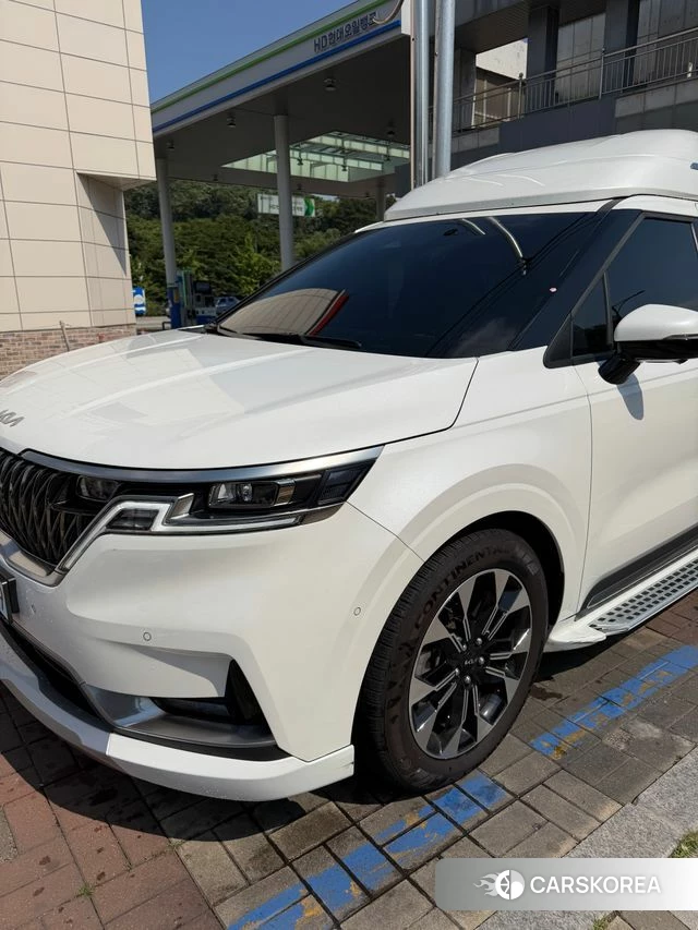 Kia Carnival 4th generation 2022 Белый из Кореи