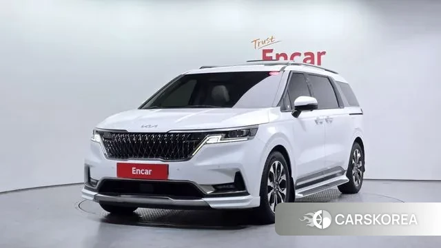 Kia Carnival 4th generation 2021 Белый из Кореи