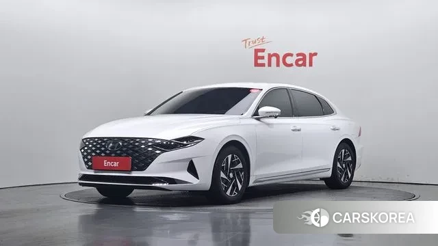 Hyundai The New Grandeur IG Hybrid 2021 Белый из Кореи
