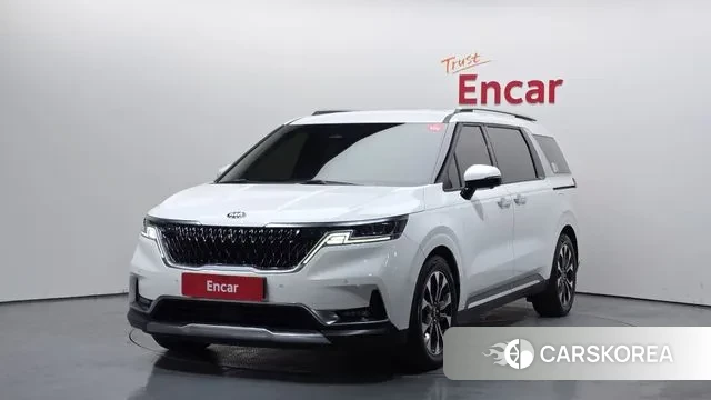 Kia Carnival 4th generation 2021 Белый из Кореи