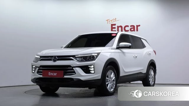 Ssangyong Beautiful Korando 2021 Белый из Кореи