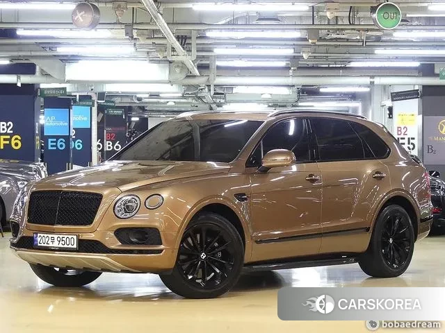 Bentley Bentayga 2018 Коричневый из Кореи