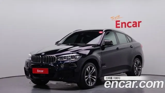 BMW X6 (F16) 2019 Синий из Кореи