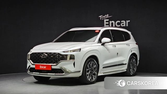 Hyundai The New Santa Fe 2022 Белый из Кореи