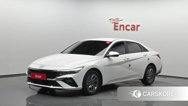 Hyundai The New Avante (CN7) 2023 Белый из Кореи