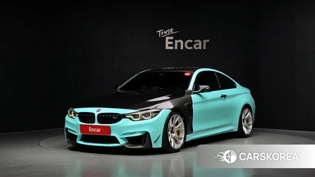 BMW M4 (F82) 2019 Небесно-голубой из Кореи