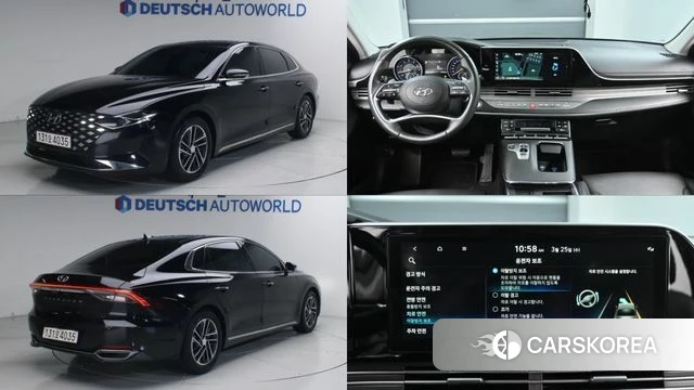 Hyundai The New Grandeur IG 2022 Черный из Кореи