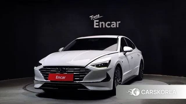 Hyundai Sonata Hybrid (DN8) 2020 Белый из Кореи