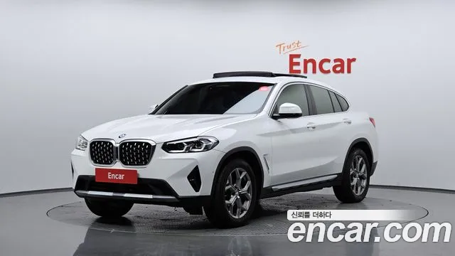 BMW X4 (G02) 2022 Белый из Кореи