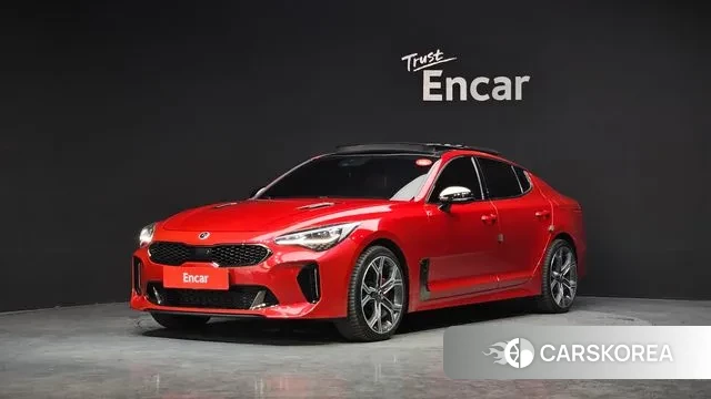 Kia Stinger 2018 Красный из Кореи