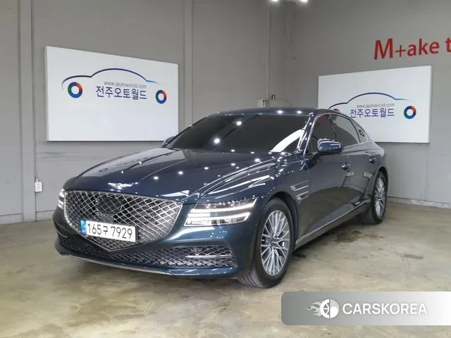 Genesis G80 (RG3) 2022 Темно-зеленый из Кореи