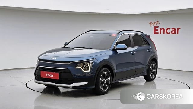 Kia Di Ol Nu Niro 2022 Синий из Кореи