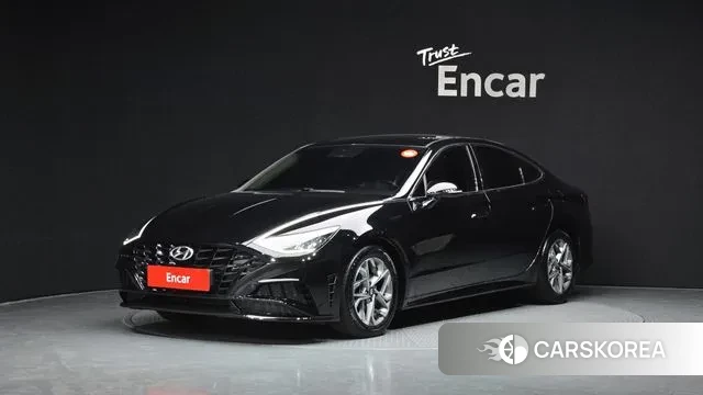 Hyundai Sonata (DN8) 2022 Черный из Кореи