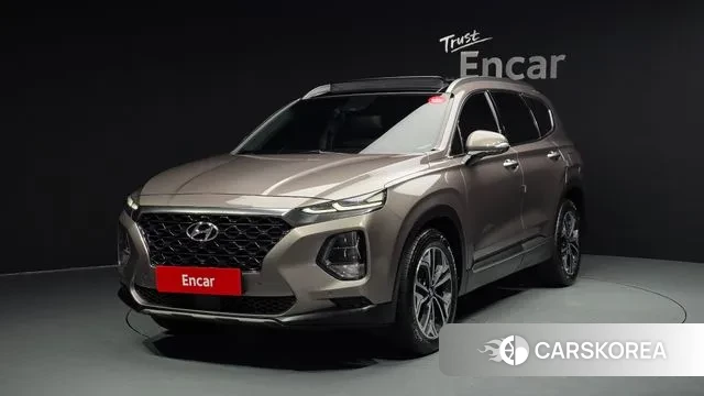 Hyundai Santa Fe TM 2018 Песочный из Кореи
