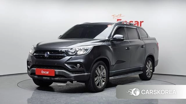 Ssangyong Rexton Sports 2018 Серый из Кореи