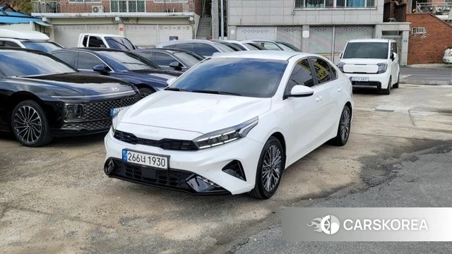 Kia The New K3 2nd generation 2021 Белый из Кореи