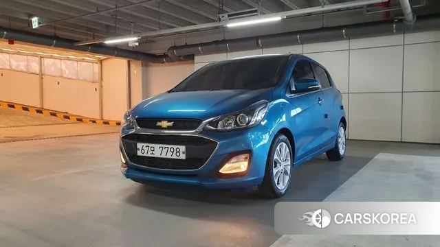 Chevrolet (GM Daewoo) The New Spark 2018 Синий из Кореи
