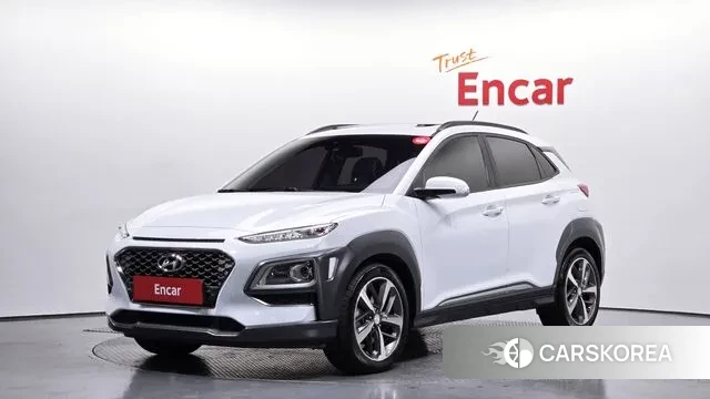 Hyundai Kona 2018 Белый из Кореи