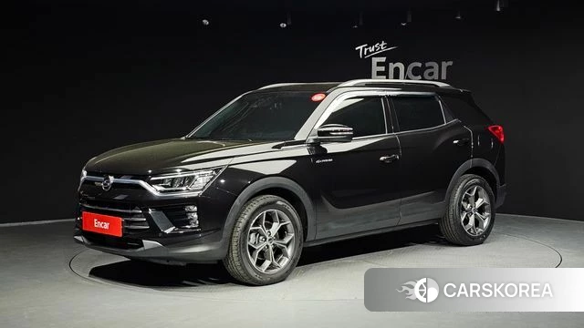 Ssangyong Beautiful Korando 2021 Черный из Кореи
