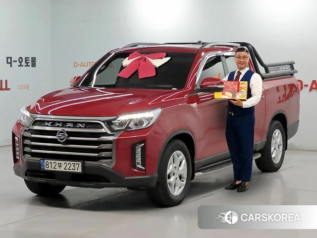 Ssangyong The New Rexton Sports Cannes 2022 Красный из Кореи