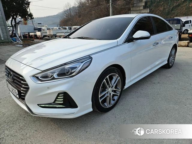 Hyundai Sonata New Rise 2018 Белый из Кореи