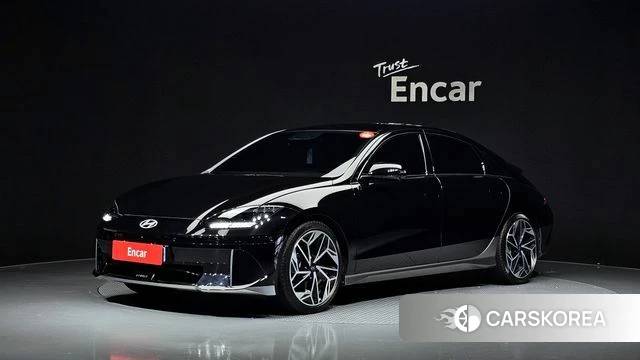 Hyundai Ionic 6 2022 Черный из Кореи