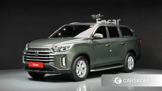 Ssangyong The New Rexton Sport 2021 Светло-зеленый из Кореи