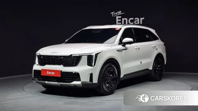 Kia The New Sorento 4th Generation 2023 Белый из Кореи