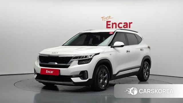 Kia Seltos 2022 Белый из Кореи