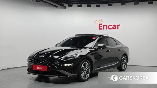 Kia K8 Hybrid 2023 Черный из Кореи