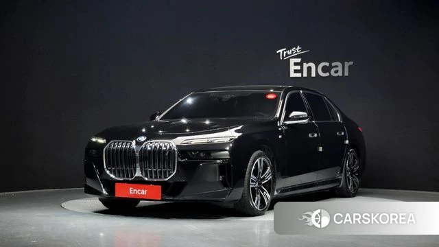 BMW i7 (G70) 2024 Черный из Кореи