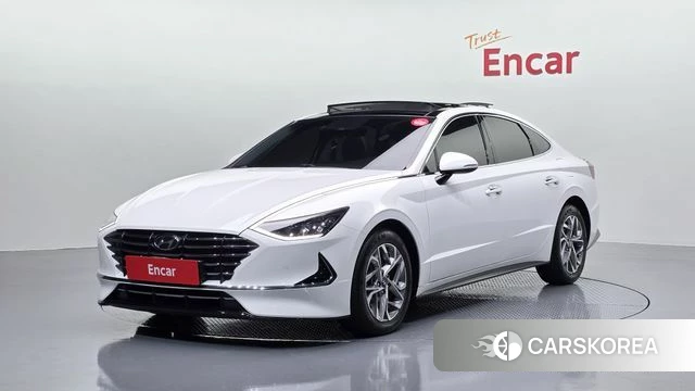 Hyundai Sonata (DN8) 2020 Белый из Кореи