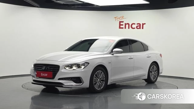 Hyundai Grandeur IG Hybrid 2019 Белый из Кореи