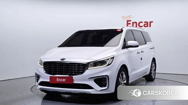 Kia The New Carnival 2018 Белый из Кореи