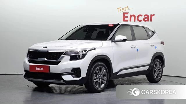 Kia Seltos 2021 Белый из Кореи