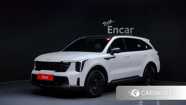 Kia The New Sorento 4th Generation 2023 Белый из Кореи