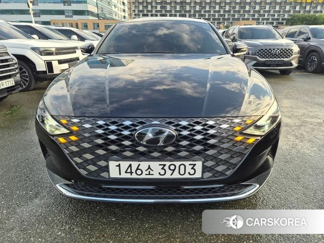 Hyundai The New Grandeur IG Hybrid 2022 Черный из Кореи