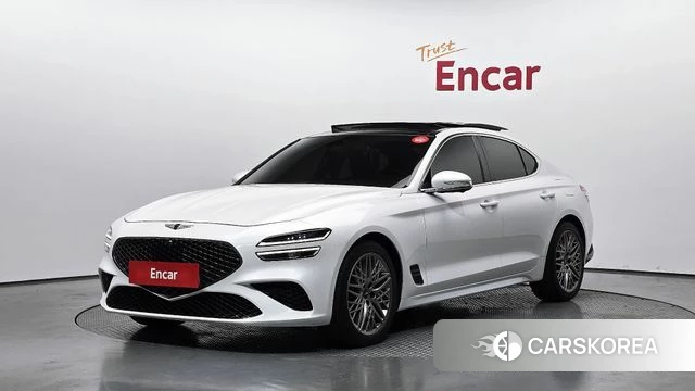 Genesis The New G70 2021 Белый из Кореи
