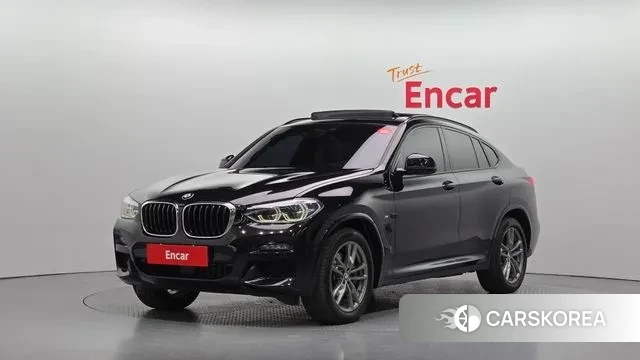 BMW X4 (G02) 2020 Черный из Кореи
