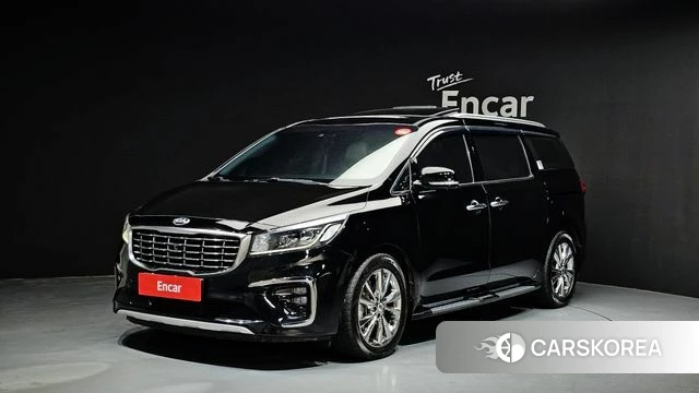 Kia The New Carnival 2019 Черный из Кореи