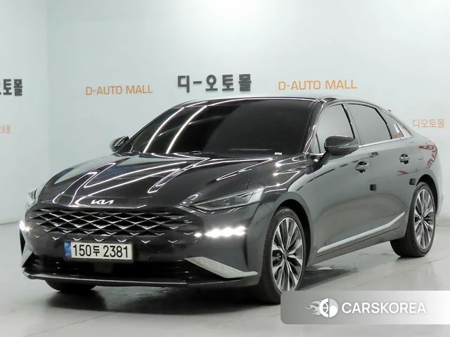 Kia K8 2021 Серый из Кореи