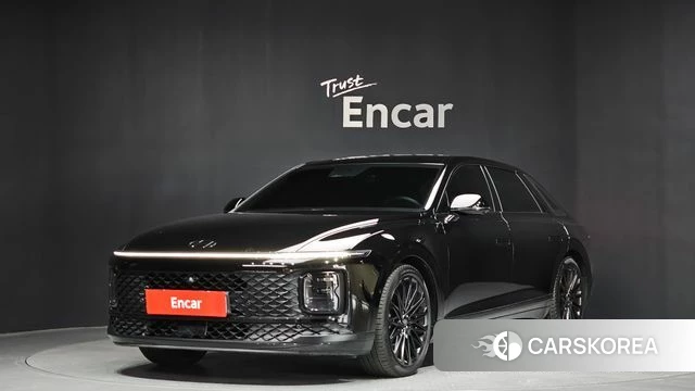 Hyundai Grandeur Hybrid (GN7) 2023 Черный из Кореи
