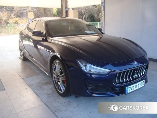 Maserati Ghibli 2018 Синий из Кореи